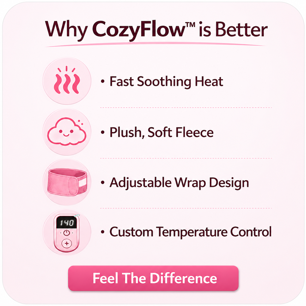 CozyRelief™ Heating Pad